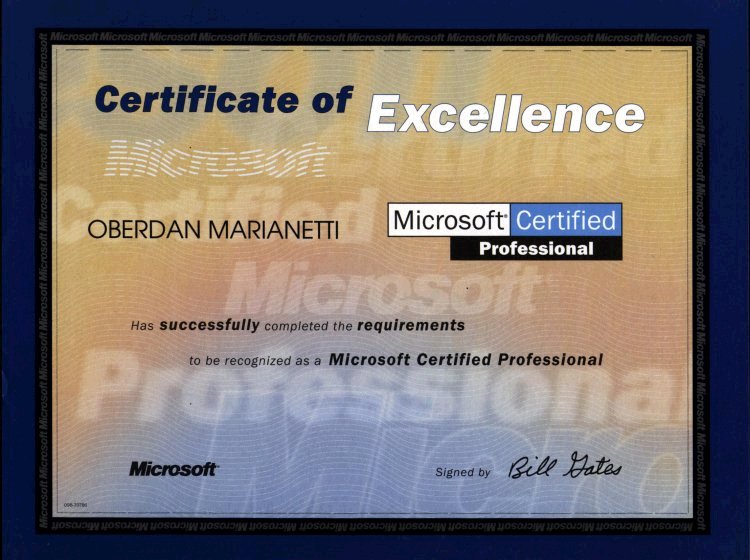 MCP Certificate
